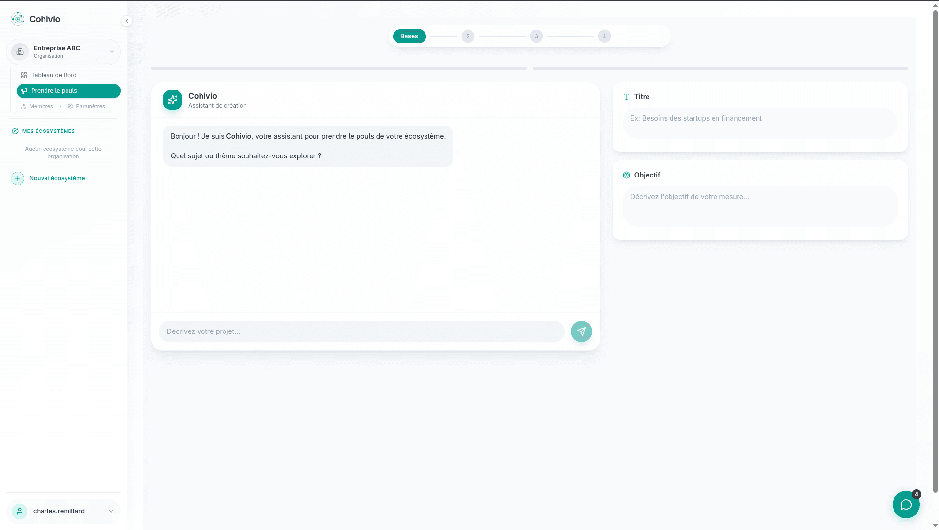 Assistant IA - accueil